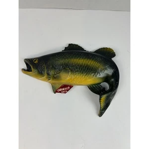 Raro cinturón de grano cerveza tiza placa de pescado vintage años 50 letrero Breweriana - Imagen 1 de 10