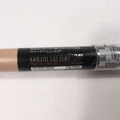 Crayón concentrado Maybelline New York Eyestudio color tatuaje 700 apenas beige Foto 1 de 2