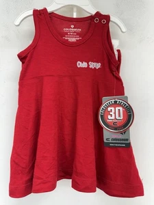 Colosseum Größe 6-12 Monate Kleinkind Ohio State Buckeyes OSU Kleid & Unterhose Neu mit Etikett - Bild 1 von 6