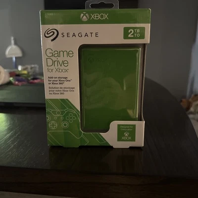 Disco duro Seagate Game para Xbox One 2 TB RARO Verde NUEVO SELLADO Foto 1 de 4