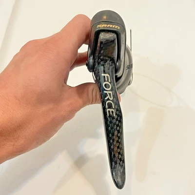 SRAM Force DoubleTap Shifter Left Lever Road Bike Speed Carbon Brifter Double - Image 1 of 4