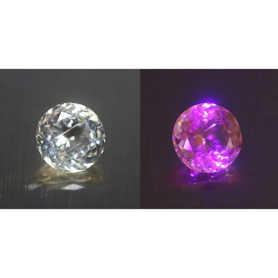 1.42 Cts_Antique Gem_100% Natural Unheated UV Fluorescent Color Change Scapolite - Image 1 of 4