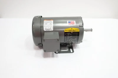 Baldor M3550 Ac Motor 208-230v-ac 460v-ac 3450rpm 1.5hp 3ph 56 - Image 1 of 4