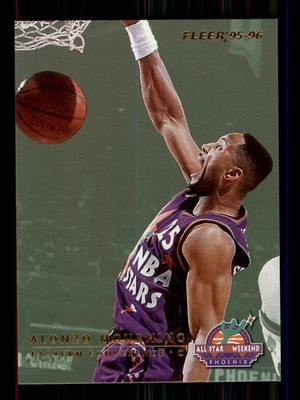 1995-96 FLEER ВСЕ ЗВЕЗДЫ ВЫХОДНЫЕ #10 ALONZO ТРАУР / DIKEMBE MUTOMBO - Изображение 1 из 2