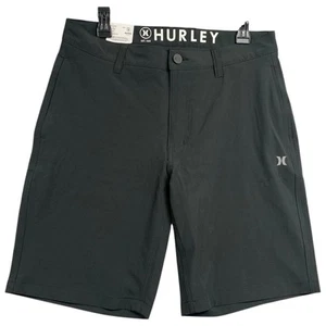 Hurley Men's 32x9 All Day Hybrid Quick Dry 4 Way Stretch Short NWT Summer Black - Picture 1 of 17