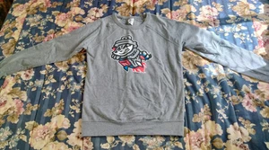 MiLB Rocket City Trash Pandas Small (S) Gray Pullover Sweatshirt - Picture 1 of 11