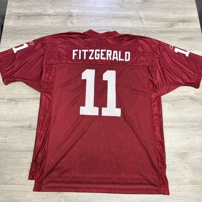 Camiseta Larry Fitzgerald Arizona Cardinals Fútbol Reebok Hombres Roja XL Foto 1 de 4