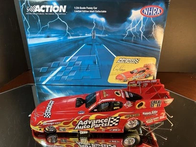 Cruz Pedregon #10 Advance Auto Parts Autographed 2006 Chevrolet NHRA Funny Car - Image 1 of 4