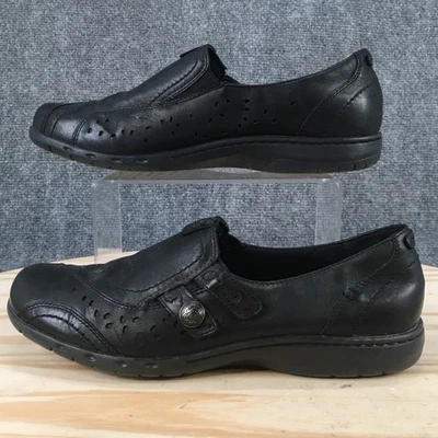 Rockport Zapatos Mujer 10 Anchos Daisey Mocasines Cuero Negro Informal Comodidad CH0508 Foto 1 de 4