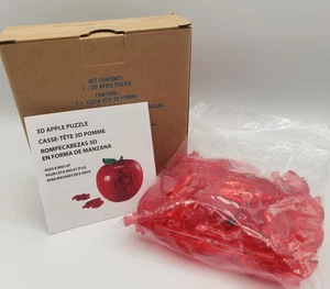 Avon 3D Apple Puzzle rot Spaß Lehrer Geschenk 2012 versiegelt neuer alter Bestand 3-D - Bild 1 von 5