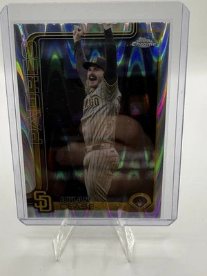 2025 Topps Chrome - Dylan Cease #212 RayWave Refractor - Image 1 of 2