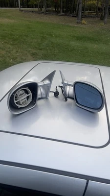 ESPEJOS LATERALES CONVERTIBLES BMW E36 CUPÉ 95-99 PLATA ÁRTICA CONDUCTOR Y PASAJERO Foto 1 de 4