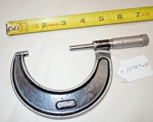 STARRETT No. 436 Micrometer 2 - 3" Machinists Micrometer, .001" Steel Faces, USA - Picture 1 of 4