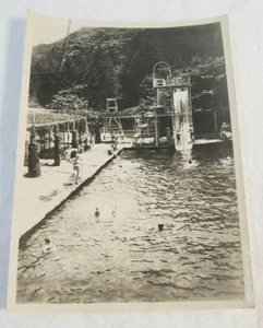 Miyanoshita Spa in Japan Fujiya Hotel 1952 Real Photograph 4.25" x 3" has rip  - Picture 1 of 6
