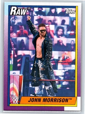 2021 Topps Heritage WWE - John Morrison #20 RAW - Image 1 of 2