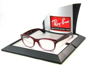 Gafas de sol Ray Ban RB1528 3583 Wayfarer 46 mm marcos púrpura decoloración SOLAMENTE gafas - Imagen 1 de 1
