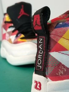 Jordan Retro 12 CNY TD Chinese New Year Shoes BQ6499-600 Kids Toddler 8C Cute! - Picture 1 of 9