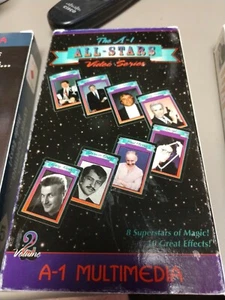 A-1 All-Star Video Series VHS Tape 8 Superstars - Picture 1 of 2