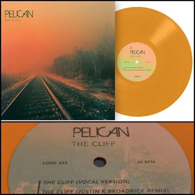 PELICAN The Cliff 12" Orange Vinyl-Russian Circles RLYR Jesu Red Sparowes Elder - Image 1 of 4