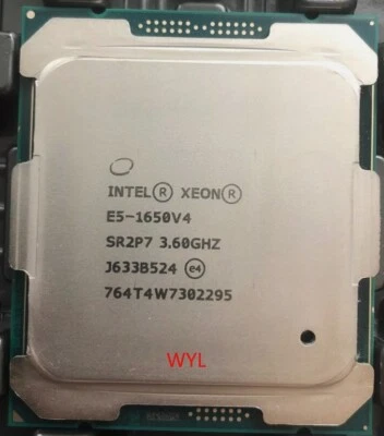 Intel Xeon E5-1650 V4 SR2P7 3.60GHz 15M Six-Core LGA 2011-3 R3 Server CPU 140W - Image 1 of 4