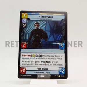 STAR WARS UNLIMITED JTL JUMP TO LIGHTSPEED 35/262 R Tam Ryvora  - Picture 1 of 1