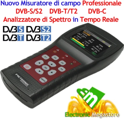 Misuratore di SEGNALE (COMBO TV/SAT) - METRONIC 414951 - Immagine 1 di 4
