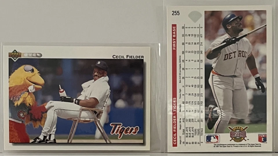 1992 UPPER DECK MLB BASEBALL #251-500 LOOSE SINGLE CARDS COMPLETE YOUR SET - Image 1 of 1