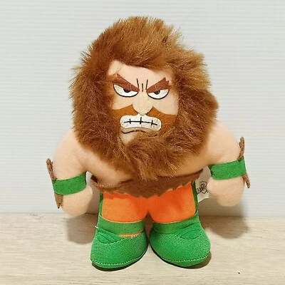 King Rasta Mon Capcom Saturday Night Slam Masters Missing IQ Gomes Plush Toy 7" - Image 1 of 4