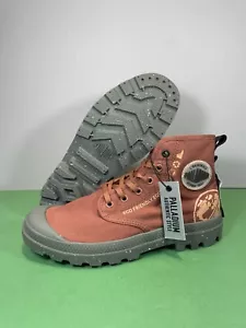 Palladium Pampa Damen Größe 9 US Stiefel umweltfreundlich Bio Baumwolle recycelt - Bild 1 von 10