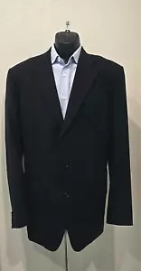 Chaqueta Blazer Cesare Attolini Italia Azul Marino Pecho Único 3 Botones 48 L - Imagen 1 de 6
