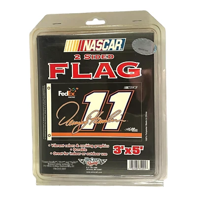 Denny Hamlin #11 FedEx 2 Caras 3' X 5' Bandera NASCAR 2007 Wincraft Nuevo Foto 1 de 4