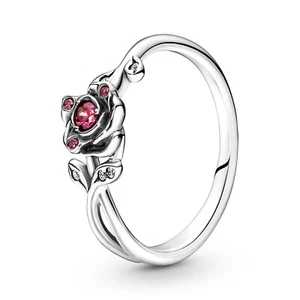 PANDORA Schmuck Damenring Disney Schöne und das Biest Rose 190017C01 - Bild 1 von 5