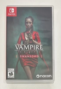 Vampire: The Masquerade Swansong (Nintendo Switch) mit Hülle - Bild 1 von 4