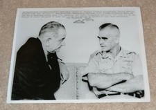 PRESIDENT LYNDON BAINES JOHNSON VINTAGE HAWAII VIETNAM ORIGINAL PRESS PHOTO 