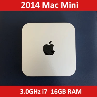 2014 Mac Mini | 3.0GHz  i7 | 16GB  RAM  | 1TB PCI Expres  + 1TB SATA SSD - Image 1 of 2