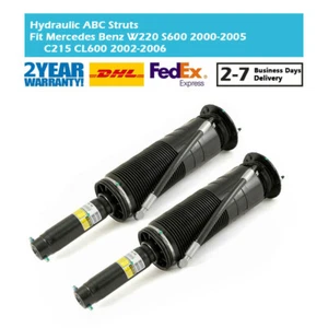 Paar Vorne ABC Stoßdämpfer für Mercedes S-Klasse Coupe AMG C215 CL500 W220 S500 - Bild 1 von 6