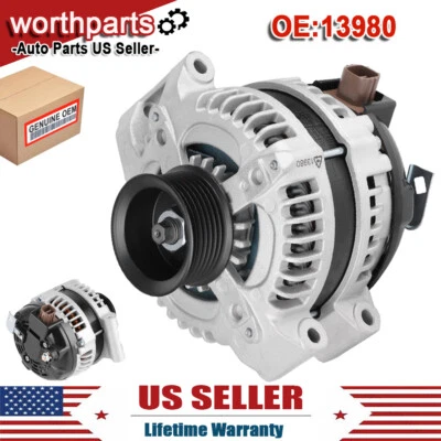 OEM Alternator For ACURA CSX TSX 2006-2008 HONDA CIVIC CR-V 2006-2011 2.0L 2.4L Foto 1 de 4