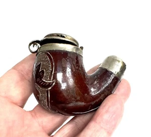 Bella Pipa Di Bruyère: "Cane Da Caccia" Cecoslovacchia - Picture 1 of 6