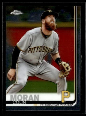 2019 Topps Chrome Colin Moran Pittsburgh Pirates #65  3 Card Lot - Image 1 of 2
