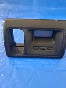 98-02 HONDA ACCORD DASH DIGITAL CLOCK BLACK OEM - Picture 1 of 3