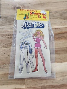 Vintage Barbie Puffy Stickers Pack - Fluffy Adorables, NOS - Picture 1 of 3