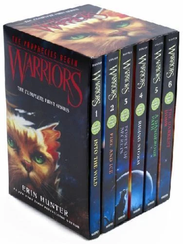 Warriors Box Set: Volumes 1 To 6 : The Complete First Series by Erin Hunter (2015, Trade Paperback)