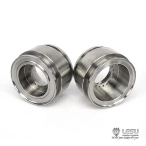 LESU Wheel Hubs Metal for 1/15 RC Loader Model Truck Tamiye DIY Cars Spare Parts - Picture 1 of 8