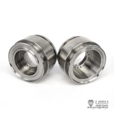 LESU Wheel Hubs Metal for 1/15 RC Loader Model Truck Tamiye DIY Cars Spare Parts - Image 1 of 4