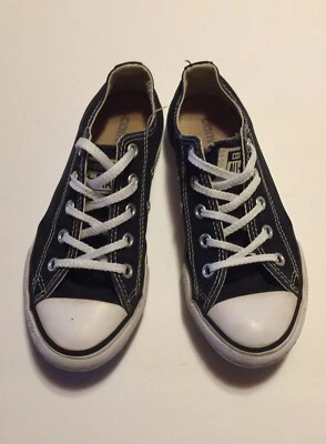 Zapatillas Converse Chuck Taylor All Star Low Top Juvenil Talla 13 Negras ~Fire~ Foto 1 de 4