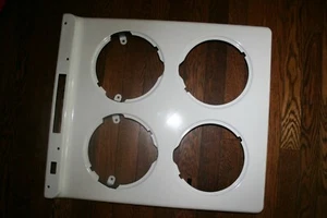 New NOS Vintage Flo Rite ? Replacement Stove Main Top Model 5900 White - Picture 1 of 2
