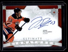 2021-22 Ultimate Signatures Ultimate Jesse Puljujarvi RC #US-PU