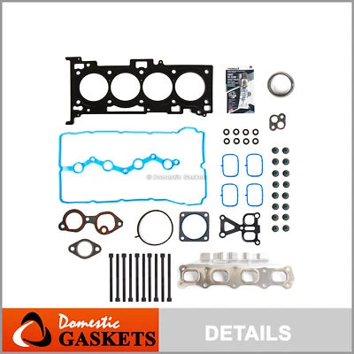 Juego de pernos de junta de culata para 11-16 Mitsubishi Outlander Sport Lancer DOHC 2.0 Foto 1 de 4