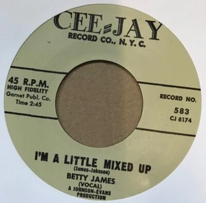 Single - Betty James - I'm A Little Mixed Up , Help Me To Find My Love