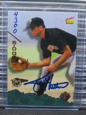 1995 Signature Rookies Tetrad Todd Helton Auto Autograph #4300/5000